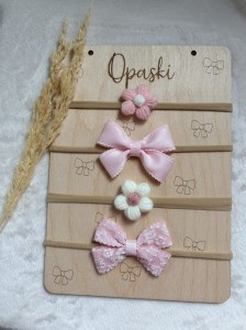 Zestaw opasek BOW AND FLOWER V