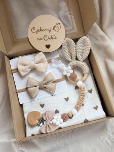 Box prezentowy BEŻOWE LOVE